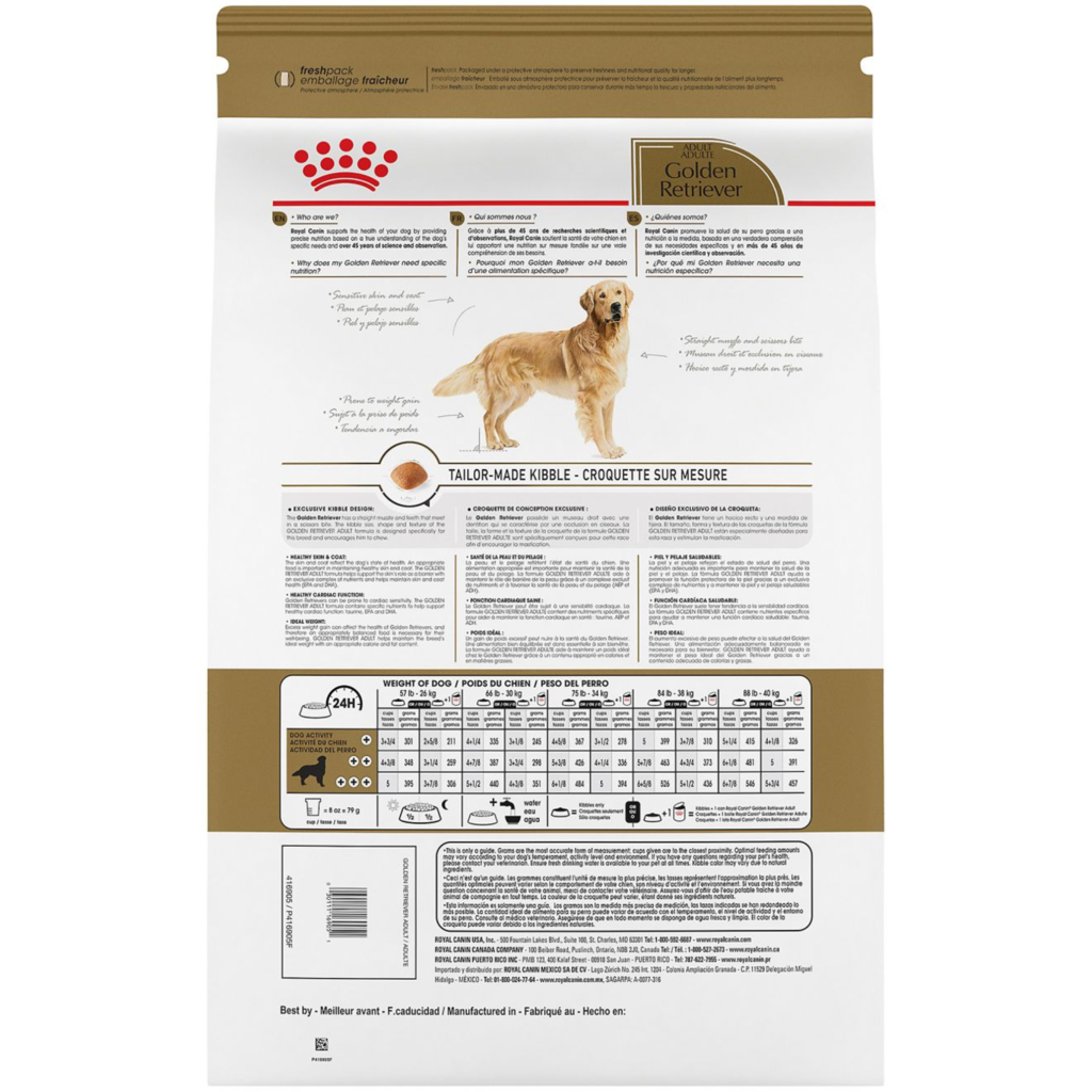 Royal Canin Golden Retriever Diet