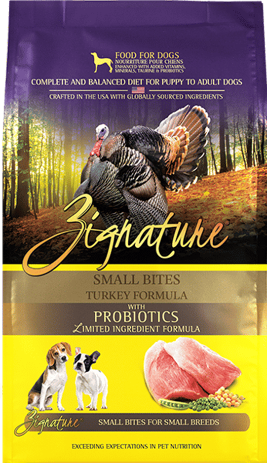 zignature turkey dog food