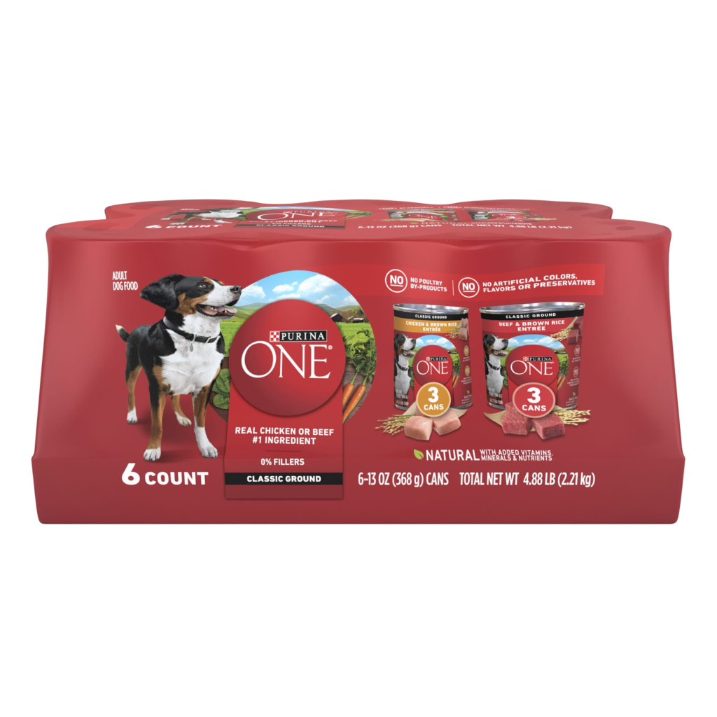 purina one wet dog food
